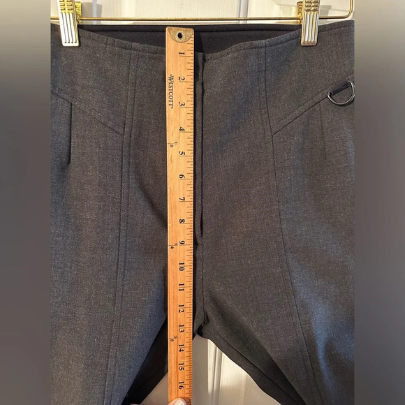 L.L. BEAN Snow Pants WB-400 Schoeller Heathered Wool Blend XS 4 Dark Charcoal - Picture 9 of 11